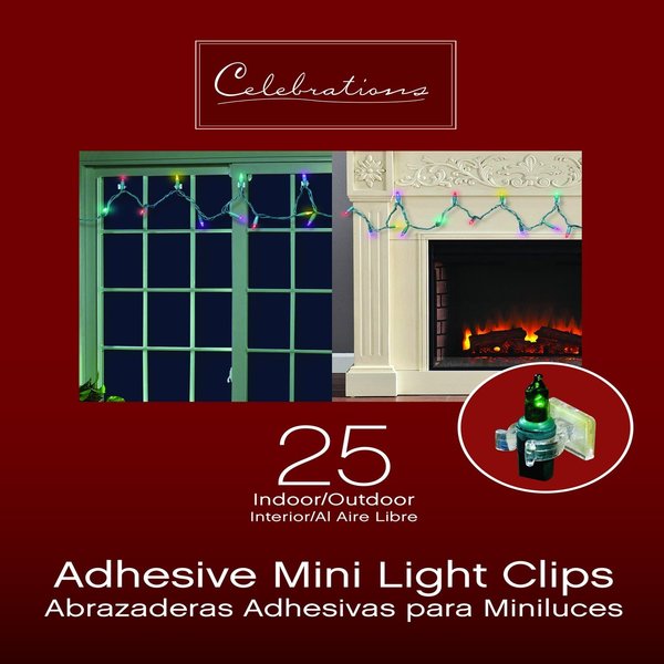 Celebrations Mini Light Clip 25 ct 72002-25COSACP